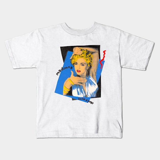 Strike A Pose - 1990 Kids T-Shirt by Pop Fan Shop